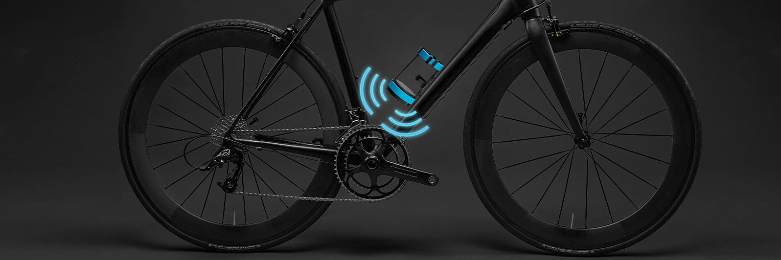 Produktbild von Cruxer Fahrradalarm Mit Halterung, Wiederaufladbar über USB, Kabellos, Anti- Diebstahl-Vibrationsalarm, 110 DB Lautstärke Und Empfindlichkeit